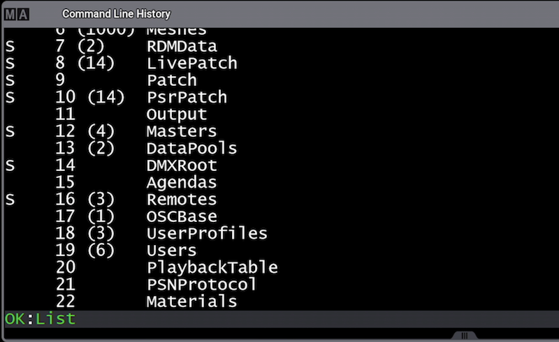 G3 Folder data folder structure – grandMA3 Training